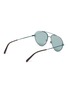 Figure View - Click To Enlarge - STELLA MCCARTNEY - Cutout metal aviator sunglasses