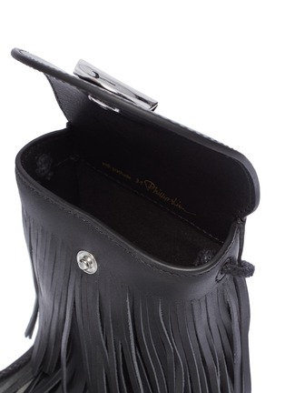 Detail View - Click To Enlarge - 3.1 PHILLIP LIM - 'Lola' fringe leather pouch