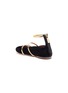 Detail View - Click To Enlarge - MALONE SOULIERS - 'Robyn' strappy velvet kids flats
