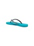  - UZURII - 'Precious Classic' crystal PVC thong sandals