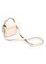 Detail View - Click To Enlarge - CHLOÉ - 'Chloé C' mini croc embossed leather top handle bag