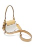 Detail View - Click To Enlarge - CHLOÉ - 'Tess' ring horse embroidered small shoulder bag