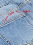  - STELLA MCCARTNEY - Slogan embroidered skinny jeans