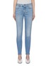 Main View - Click To Enlarge - STELLA MCCARTNEY - Slogan embroidered skinny jeans