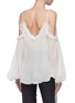 Back View - Click To Enlarge - STELLA MCCARTNEY - Ruffle off-shoulder top