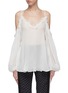 Main View - Click To Enlarge - STELLA MCCARTNEY - Ruffle off-shoulder top
