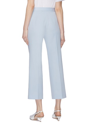 Back View - Click To Enlarge - STELLA MCCARTNEY - Pleated wool suiting pants