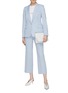 Figure View - Click To Enlarge - STELLA MCCARTNEY - Pleated wool suiting pants