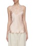 Main View - Click To Enlarge - STELLA MCCARTNEY - Lace trim silk satin camisole top