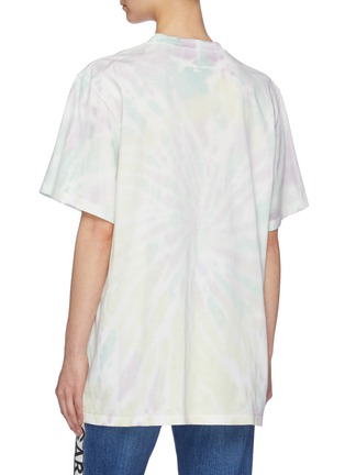 Back View - Click To Enlarge - STELLA MCCARTNEY - Oversized tie-dye T-shirt