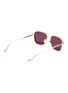 Figure View - Click To Enlarge - SUNDAY SOMEWHERE - 'Jagger' spoiler metal aviator sunglasses