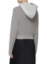 Back View - Click To Enlarge - T BY ALEXANDER WANG - 'Utility' rib knit hooded sweater