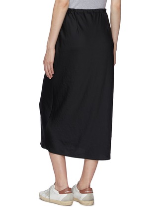 Back View - Click To Enlarge - T BY ALEXANDER WANG - 'Wash + Go' drawstring skirt