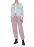 Figure View - Click To Enlarge - T BY ALEXANDER WANG - Wash + Go' logo print sweatpants