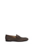 Main View - Click To Enlarge - GIORGIO ARMANI SHOES - Suede penny loafers