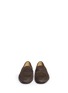 Figure View - Click To Enlarge - GIORGIO ARMANI SHOES - Suede penny loafers