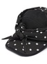 Detail View - Click To Enlarge - BERNSTOCK SPEIRS - Scarf tie polka dot baseball cap