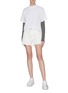 Figure View - Click To Enlarge - T BY ALEXANDER WANG - 'Wash + Go' logo tag oversized T-shirt