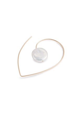 Detail View - Click To Enlarge - OLIVIA YAO - 'Pearl Swirl' teardrop earrings