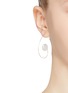 Figure View - Click To Enlarge - OLIVIA YAO - 'Pearl Swirl' teardrop earrings