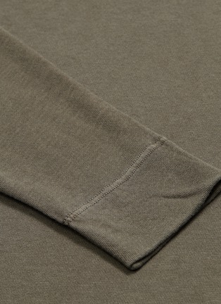  - JAMES PERSE - 'Vintage' garment dyed Supima® cotton cropped sweatshirt