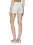 Back View - Click To Enlarge - JAMES PERSE - Drawstring stripe shorts