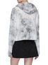 Back View - Click To Enlarge - JAMES PERSE - 'Vintage' tie-dye cropped Supima®Cotton hoodie