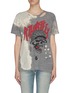 Main View - Click To Enlarge - R13 - 'Battle Punk Boy' distressed graphic print T-shirt