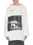 Main View - Click To Enlarge - R13 - 'Closer Album' graphic print oversized hoodie