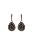 Main View - Click To Enlarge - ALEXANDER MCQUEEN - Glass crystal small teardrop earrings