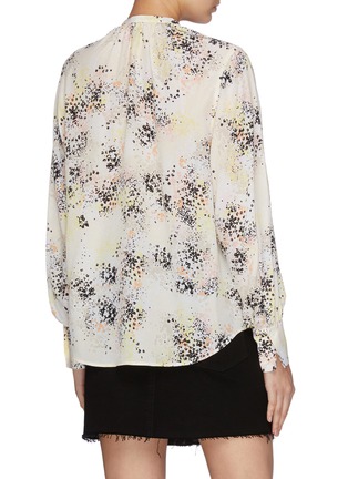 Back View - Click To Enlarge - EQUIPMENT - 'Causette' floral print silk blouse