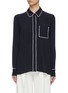 Main View - Click To Enlarge - EQUIPMENT - 'Andren' contrast piping shirt