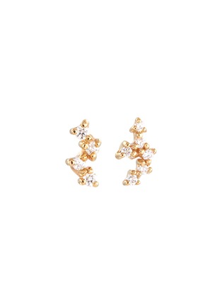 Main View - Click To Enlarge - SARAH & SEBASTIAN - 'Tiny Cluster' diamond stud earrings