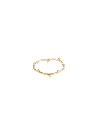 Main View - Click To Enlarge - SARAH & SEBASTIAN - 'Thorn' 9k yellow gold ring