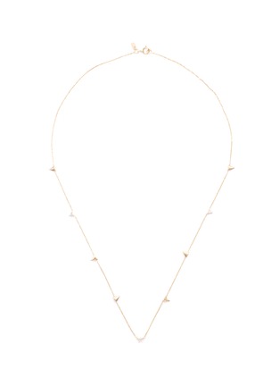 Main View - Click To Enlarge - SARAH & SEBASTIAN - 'Multi Sepal' diamond thorn charm necklace