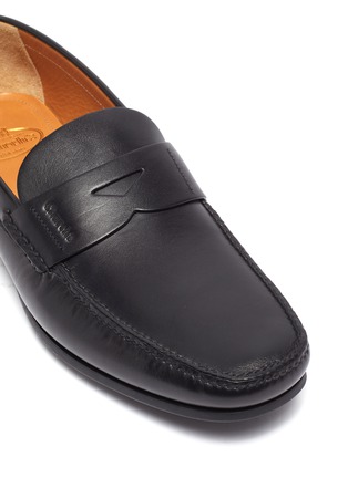 Detail View - Click To Enlarge - CHURCH'S - 'Karl' leather penny loafers