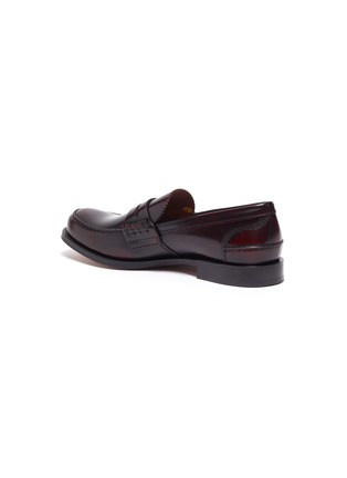  - CHURCH'S - 'Tunbridge' leather penny loafers