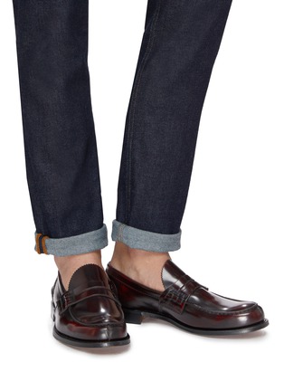 Figure View - Click To Enlarge - CHURCH'S - 'Tunbridge' leather penny loafers