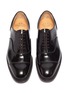 Detail View - Click To Enlarge - CHURCH'S - 'Ongar' fumé leather Oxfords