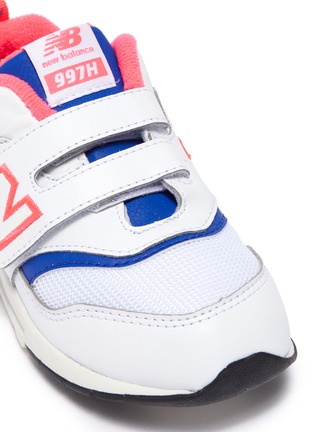 Detail View - Click To Enlarge - NEW BALANCE - '997H' patchwork toddler sneakers