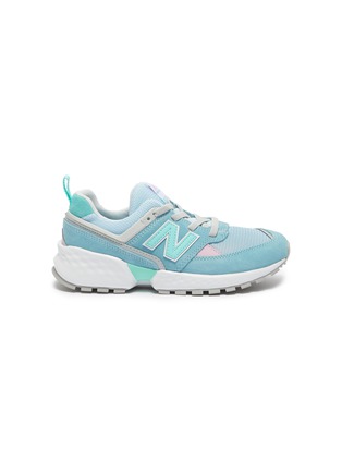Main View - Click To Enlarge - NEW BALANCE - '574' patchwork kids sneakers