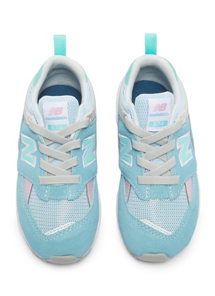 Detail View - Click To Enlarge - NEW BALANCE - '574' patchwork toddler sneakers