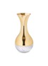 Main View - Click To Enlarge - ANNA BY RABLABS - Dual vase – Carrara Marble/Gold