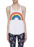 Main View - Click To Enlarge - THE UPSIDE - x Twenty10 'Rainbow Issy' graphic print tank top