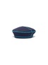 Figure View - Click To Enlarge - MAISON MICHEL - 'Mini Billy' contrast topstitching neoprene beret