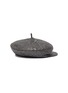 Figure View - Click To Enlarge - MAISON MICHEL - 'Billy Soft Visor' sequinned beret