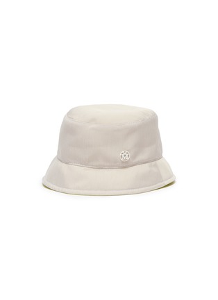 Main View - Click To Enlarge - MAISON MICHEL - 'Axel' reversible stripe bucket hat