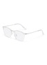 Main View - Click To Enlarge - RAY-BAN - 'RX7164' acetate rim metal square sunglasses