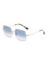 Main View - Click To Enlarge - RAY-BAN - 'RB1971' metal oversized square sunglasses
