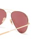 Detail View - Click To Enlarge - RAY-BAN - 'RB3689' metal aviator sunglasses